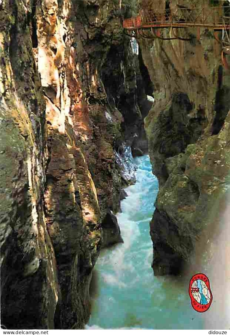 74 - Lovagny - Gorges Du Fier - Le Soleil Dans Les Gorges - CPM - Voir Scans Recto-Verso - Lovagny