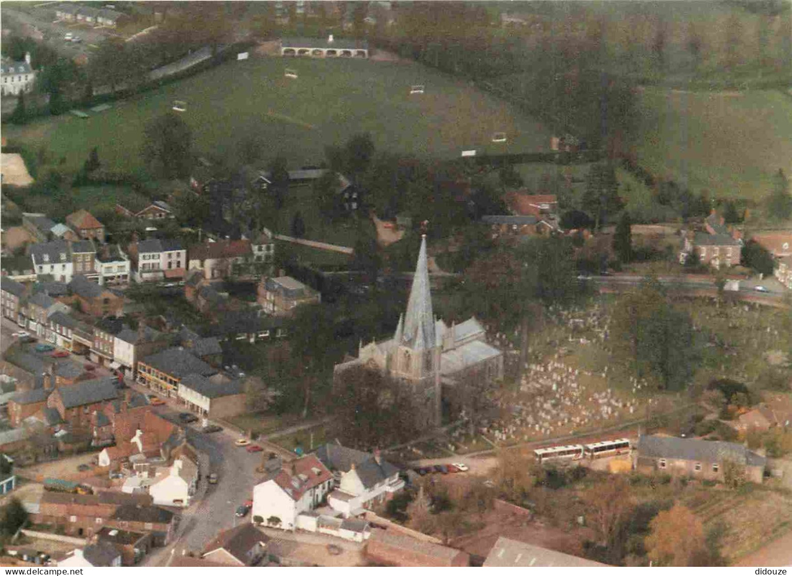 Angleterre - Long Sutton - The Church Of St Mary The Virgin - Aerial View - Vue Aérienne - Lincolnshire - England - Roya - Autres & Non Classés