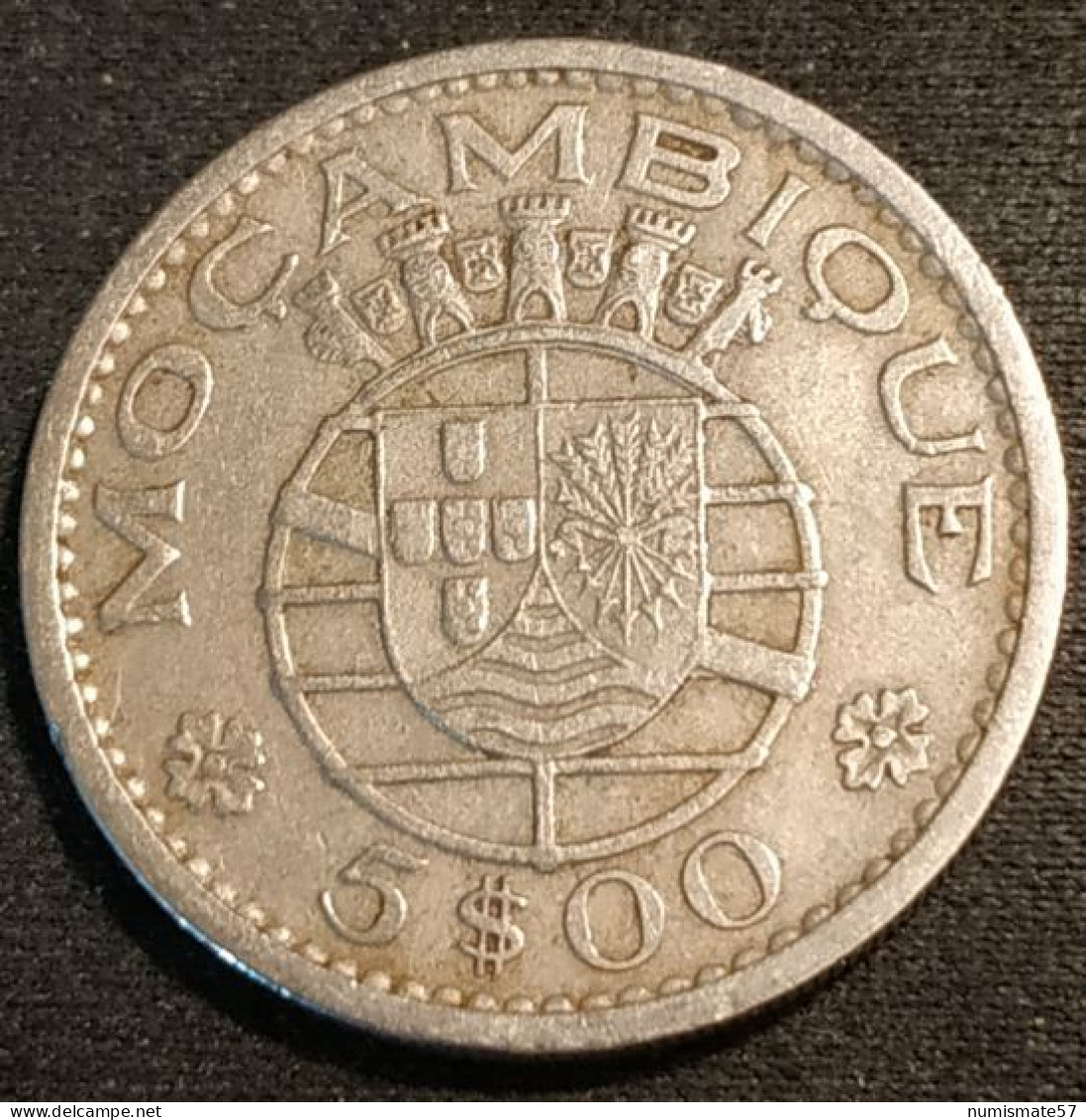 MOZAMBIQUE - 5 ESCUDOS 1971 - KM 86 - Mosambik