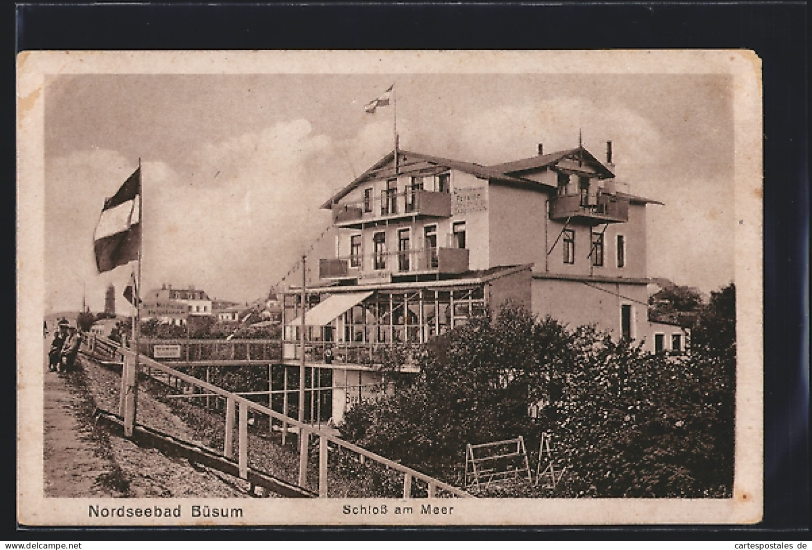 AK Büsum, Die Pension Schloss Am Meer  - Büsum