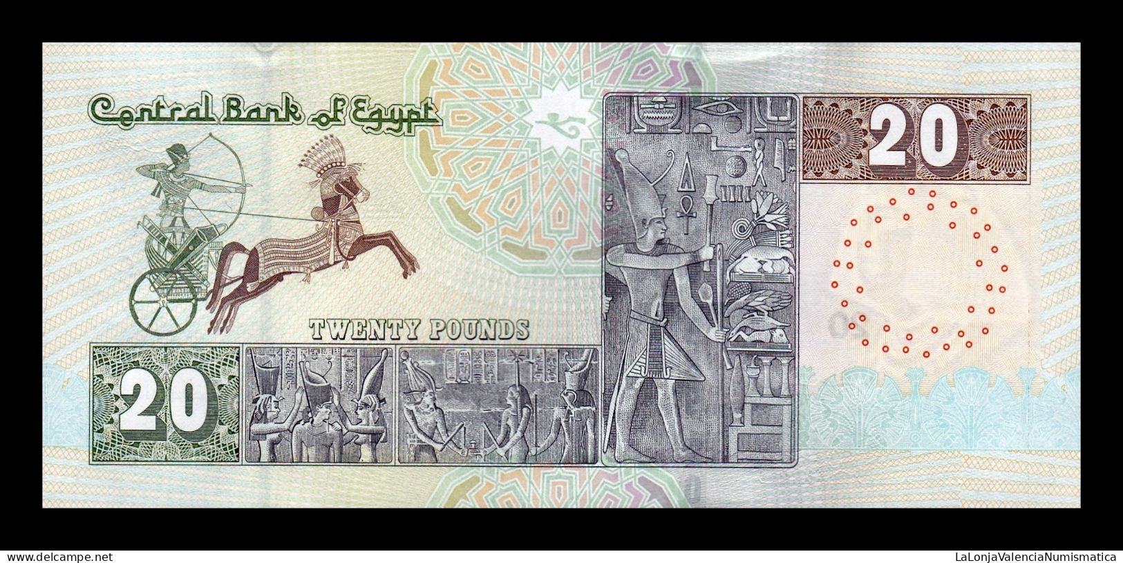 Egipto Egypt 20 Pounds 12.09.2022 Pick 74f(2) Sc Unc - Egipto