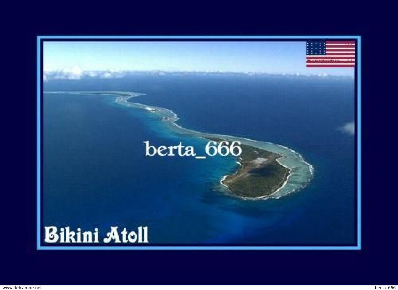 Marshall Islands Bikini Atoll UNESCO New Postcard - Marshall