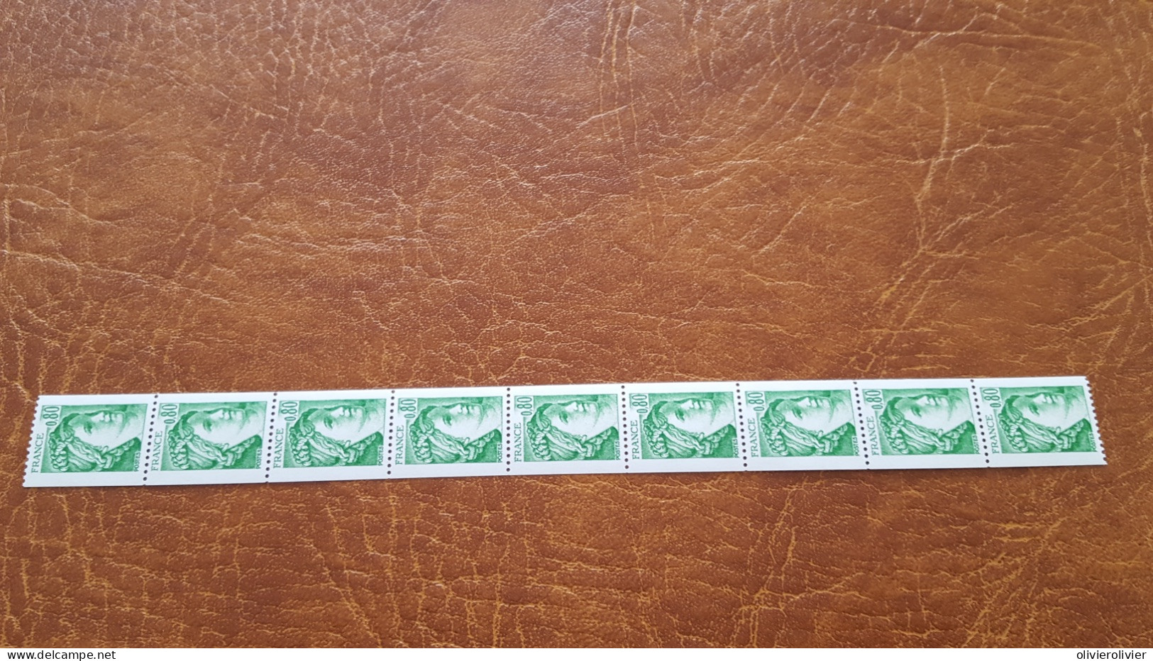 REF A713 FRANCE NEUF** ROULETTE - Coil Stamps