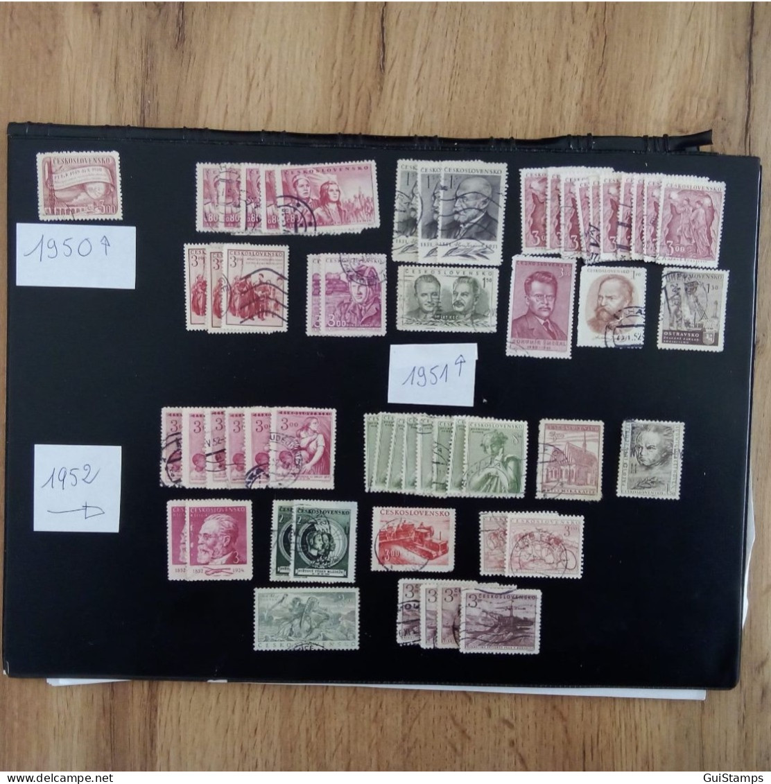 Stamps Czechoslovakia 1950 Do 1959 - Rare Selection Small Price - Gebruikt