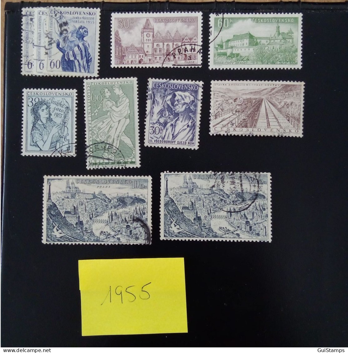 Stamps Czechoslovakia 1950 Do 1959 - Rare Selection Small Price - Gebraucht