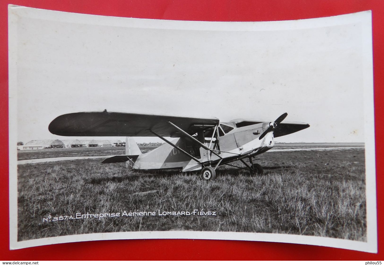 Cpa  93 LE BOURGET Avion Entreprise Aerienne LOMBARD - FIEVEZ - 1919-1938: Between Wars