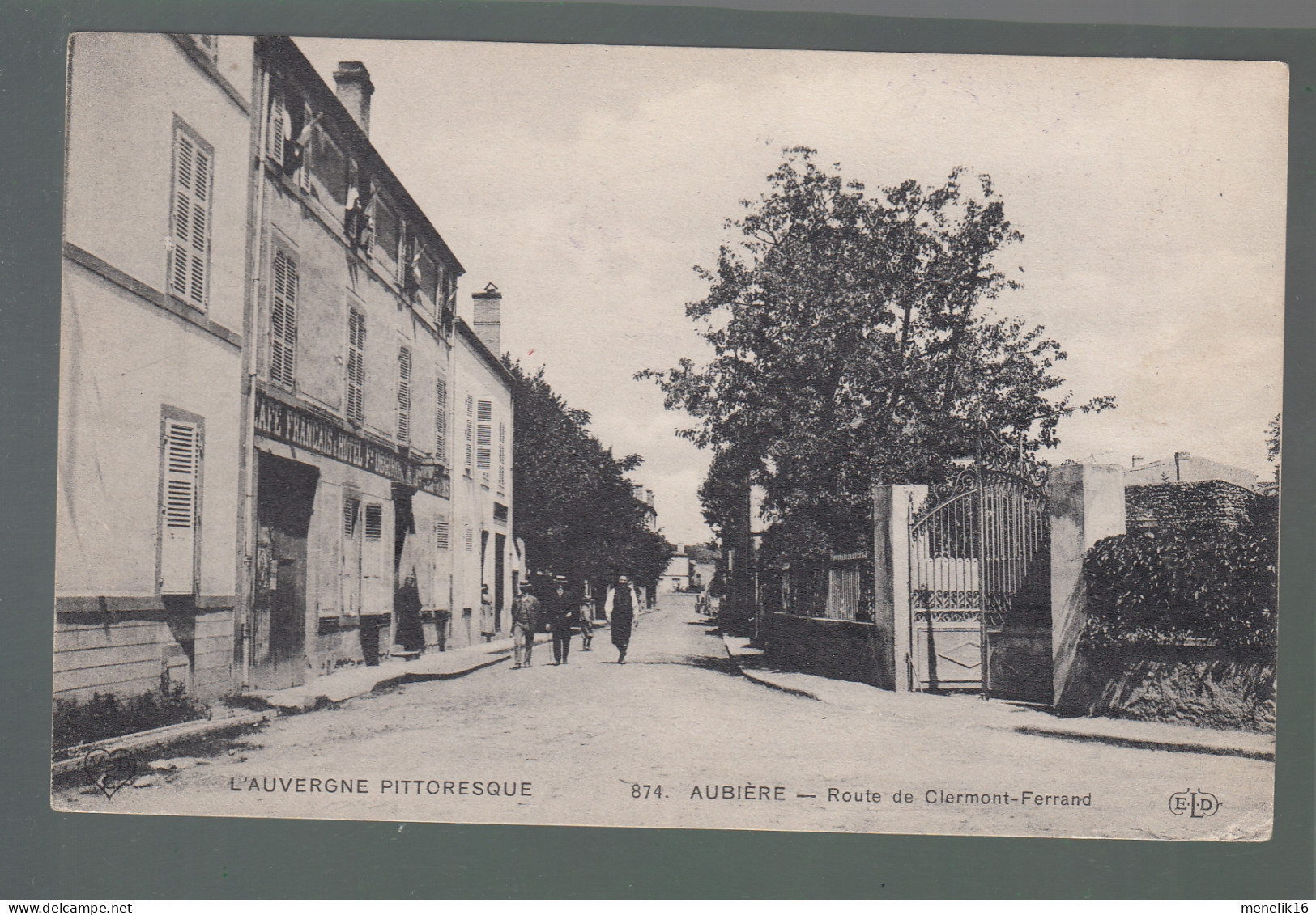 CP - 63 - Aubières - Route De Clermont-Ferrand - Aubiere