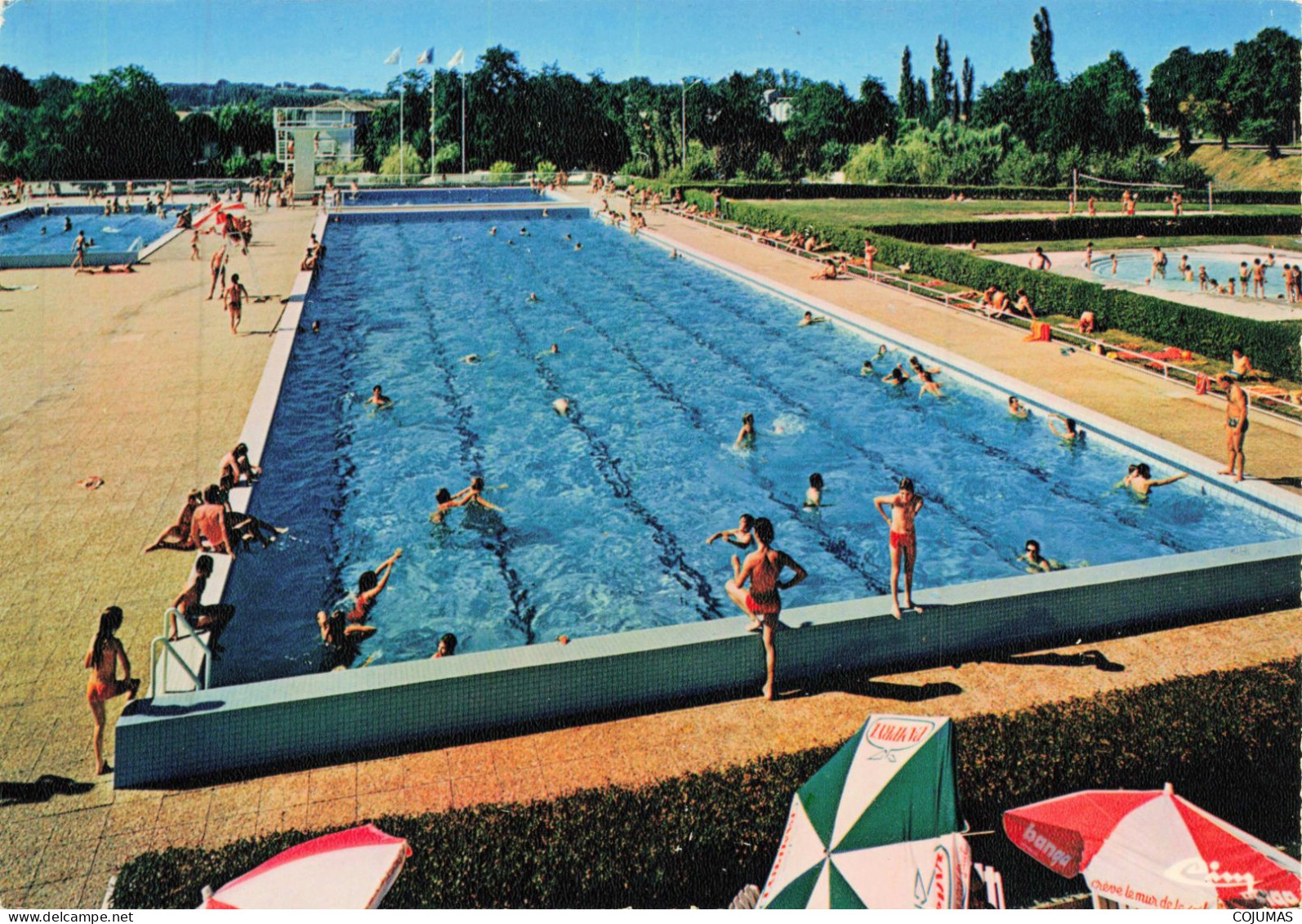 47 - CASTELJALOUX _S27651_ La Piscine Olympique - COMBIER - 15x10 Cm - Casteljaloux