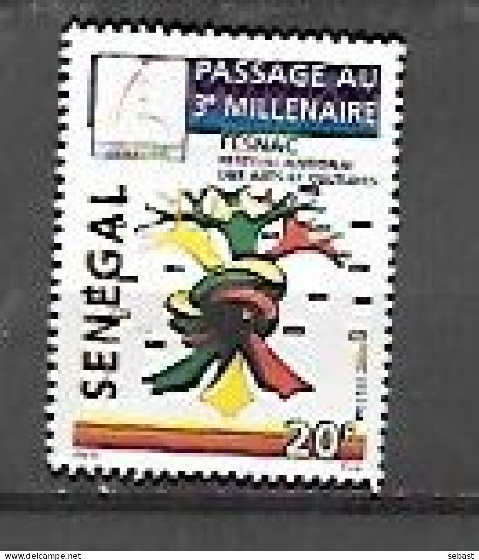 TIMBRE OBLITERE DU SENEGAL DE 2001 N° MICHEL 1920 - Sénégal (1960-...)
