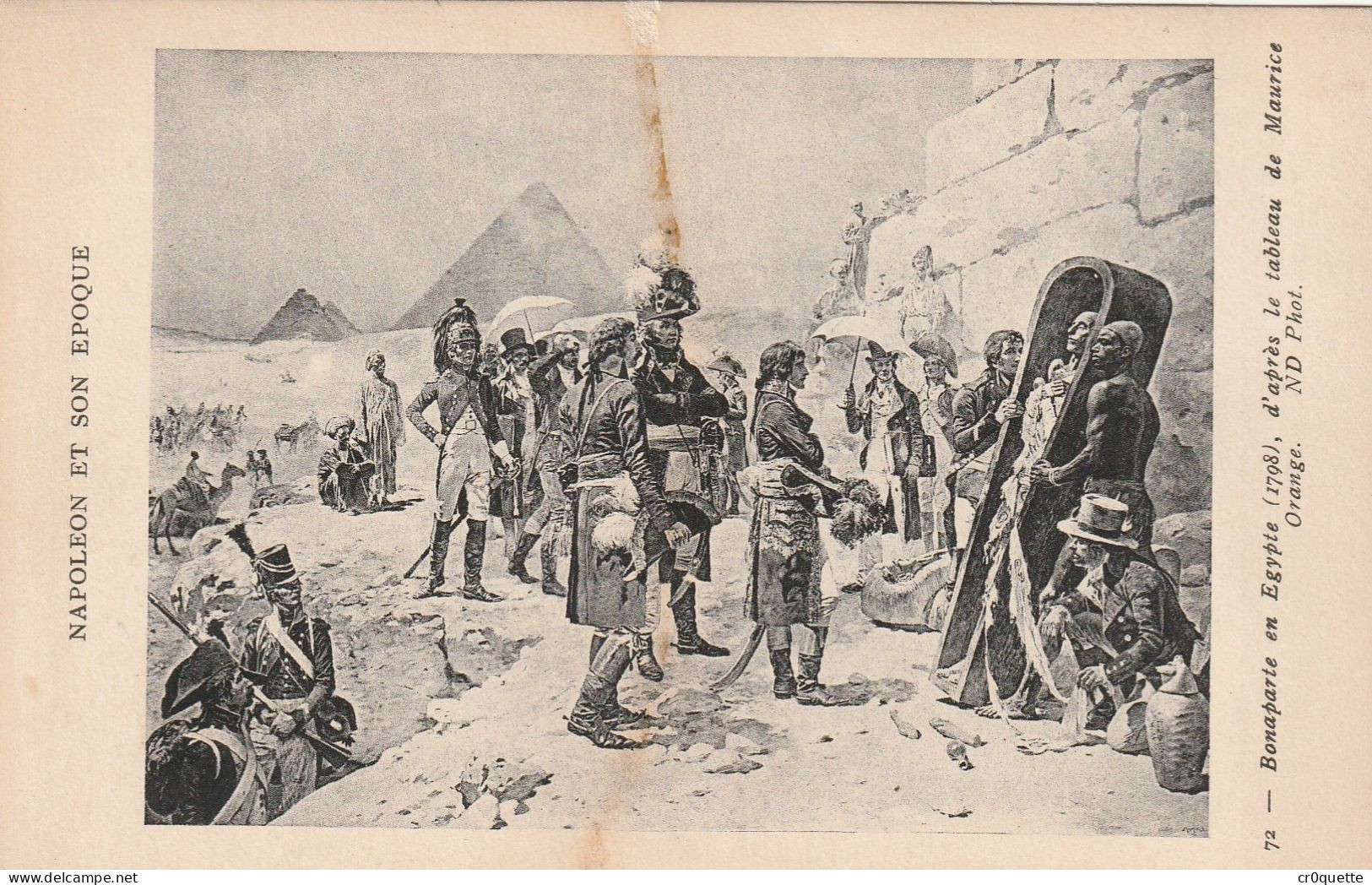 # THEME - MILITARIA /  NAPOLEON BONAPARTE En EGYPTE 1798 - Guerres - Autres