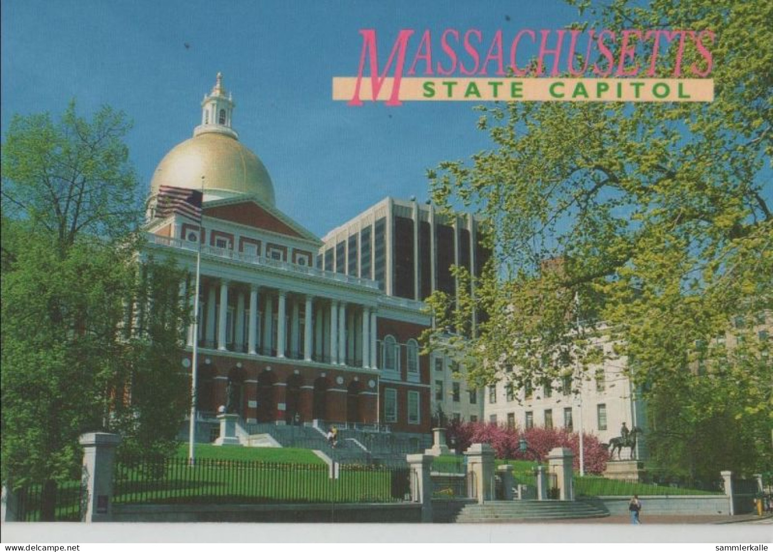 91496 - USA - Boston - State Capitol - 1998 - Boston