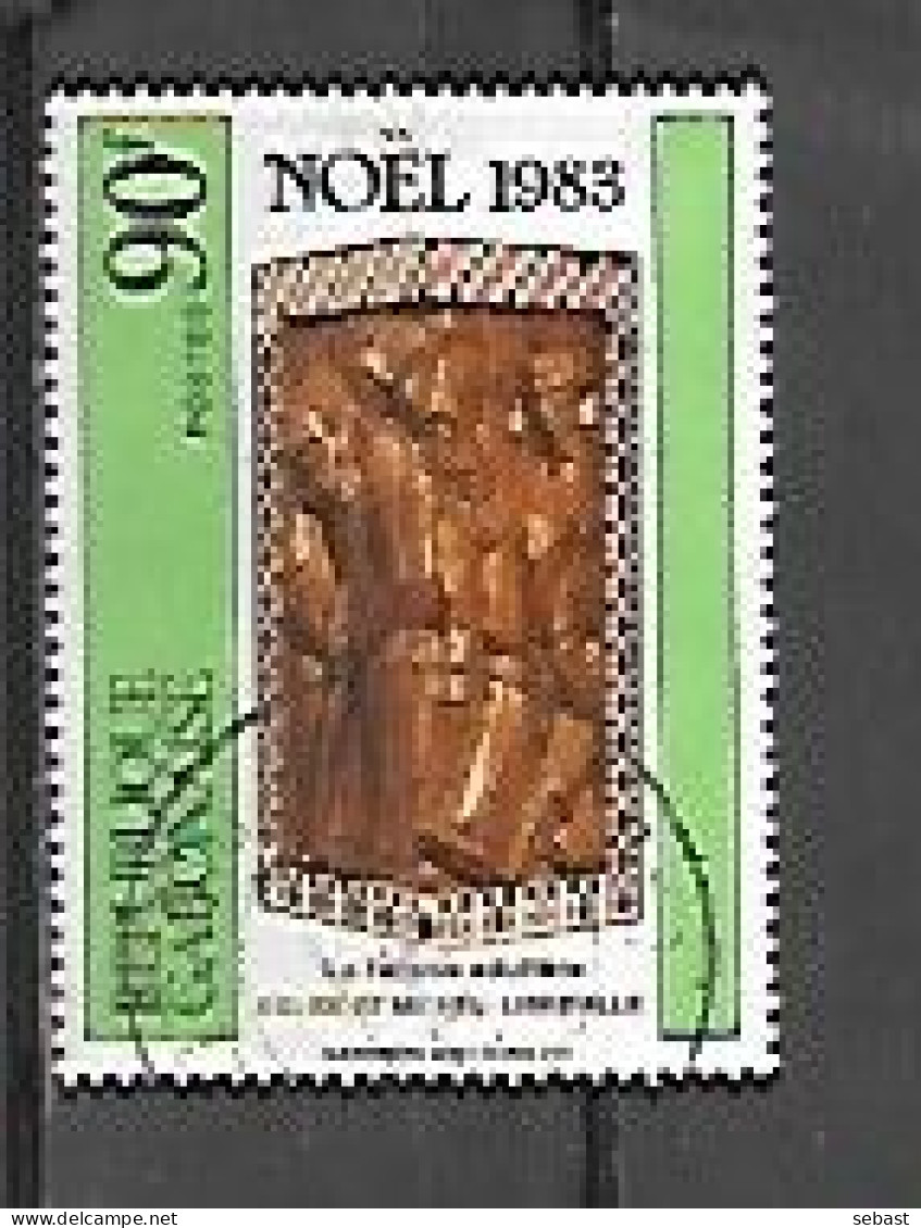 TIMBRE OBLITERE DU GABON DE 1983 N° MICHEL 886 - Gabon (1960-...)