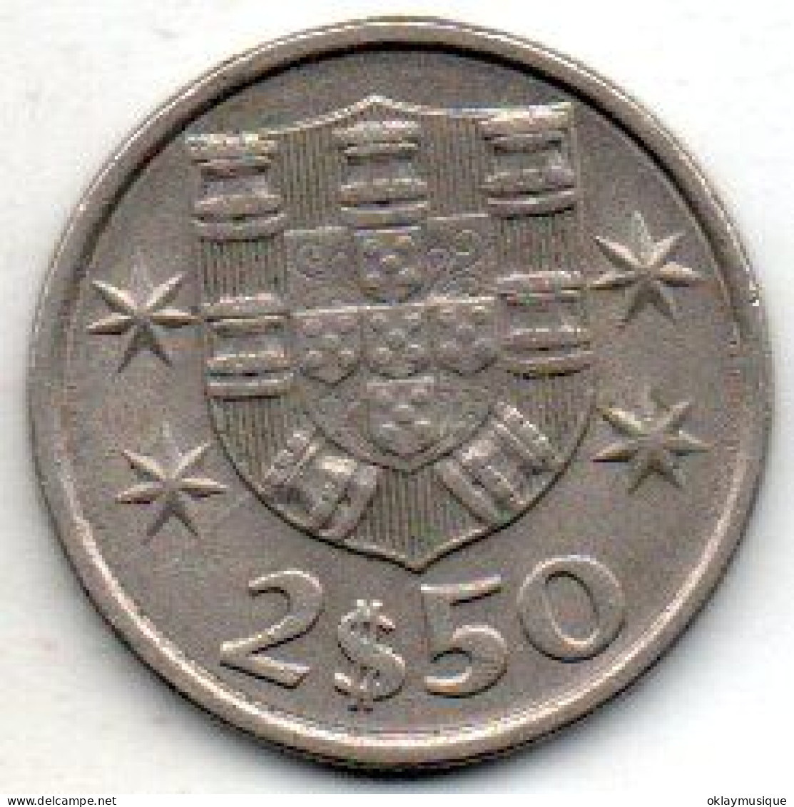 2,50 Escudos 1977 - Portugal