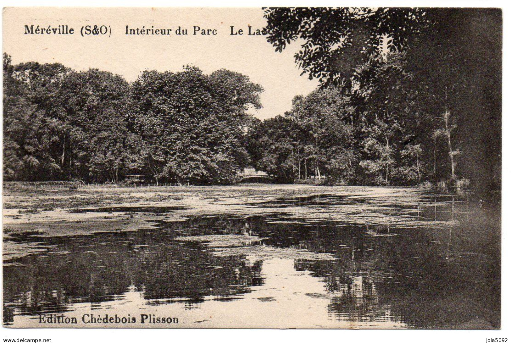 91 / MEREVILLE - Intérieur Du Parc - Le Lac - Mereville