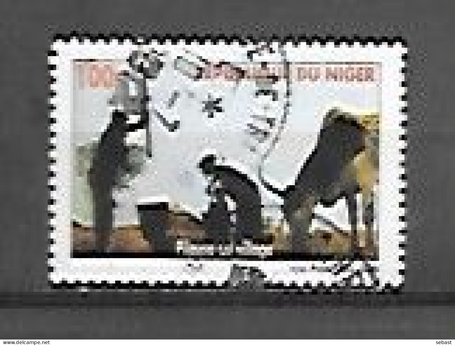 TIMBRE OBLITERE DU NIGER DE 2008 N° MICHEL 2007 - Niger (1960-...)