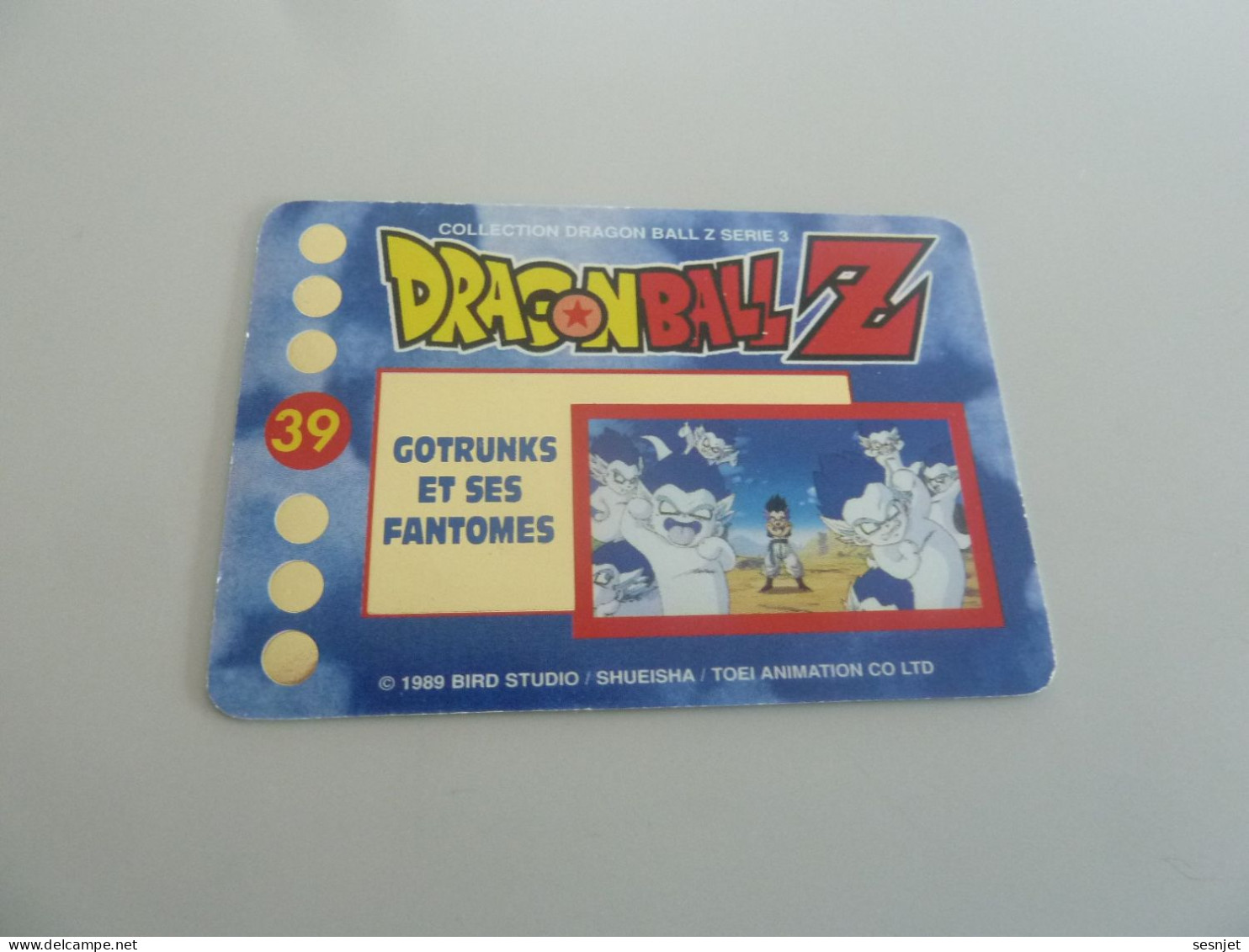 Dragon Ball Z - Série 3 - N° 39 - Gotrunks Et Ses Fantomes - Editions Bird Studio -  Année 1989 - - Dragonball Z