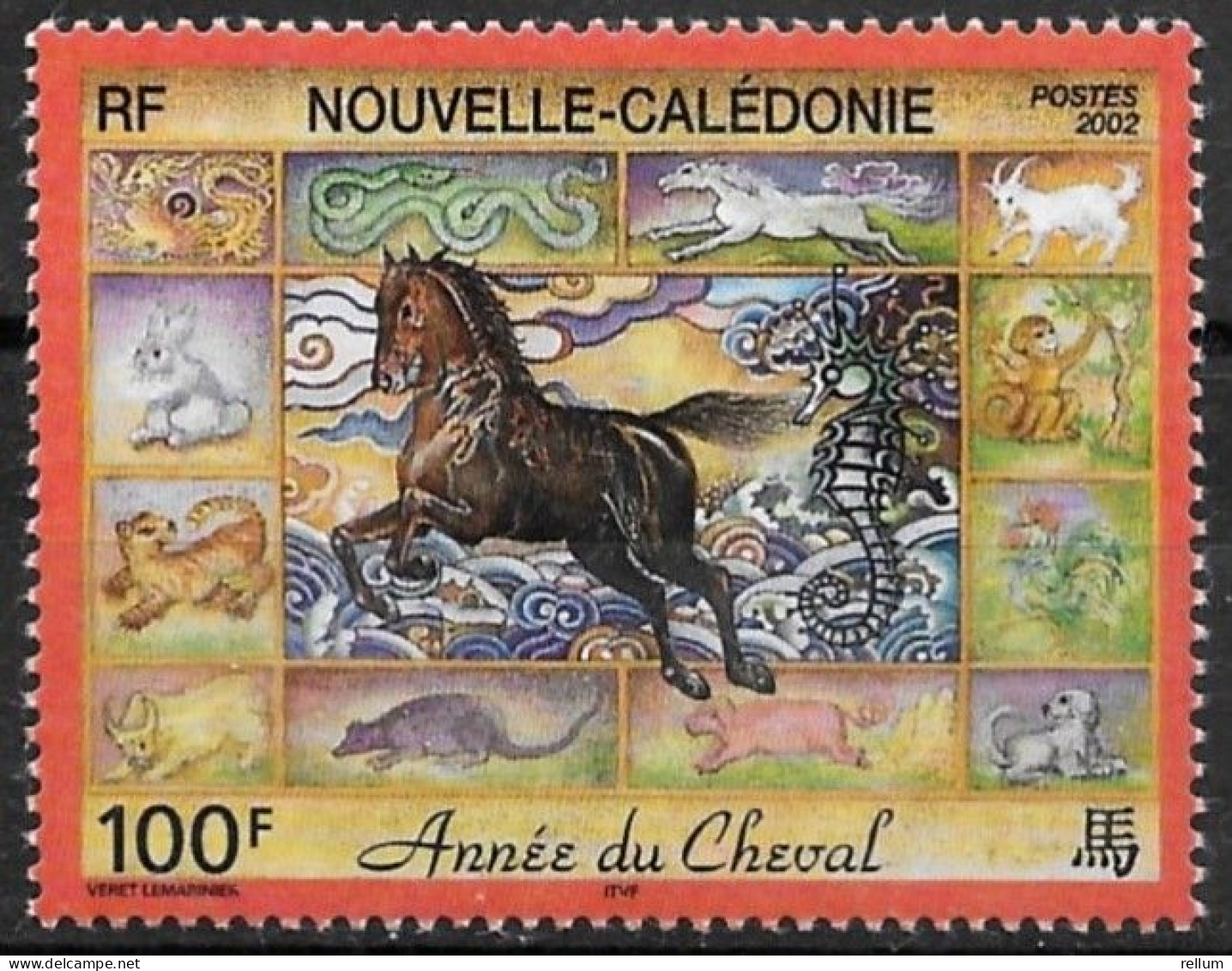 Nouvelle Calédonie 2002 - Yvert Et Tellier Nr. 863 - Michel Nr. 1258 ** - Ungebraucht