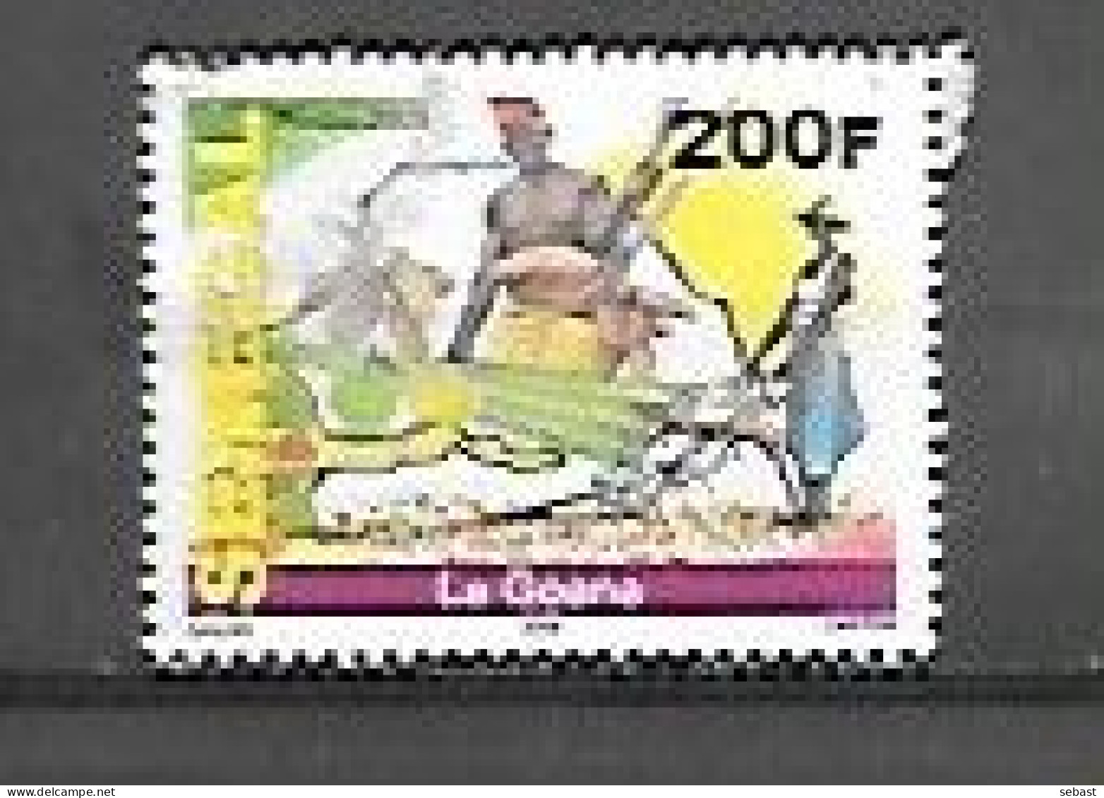 TIMBRE OBLITERE DU SENEGAL DE 2010 N° MICHEL 2167 - Senegal (1960-...)