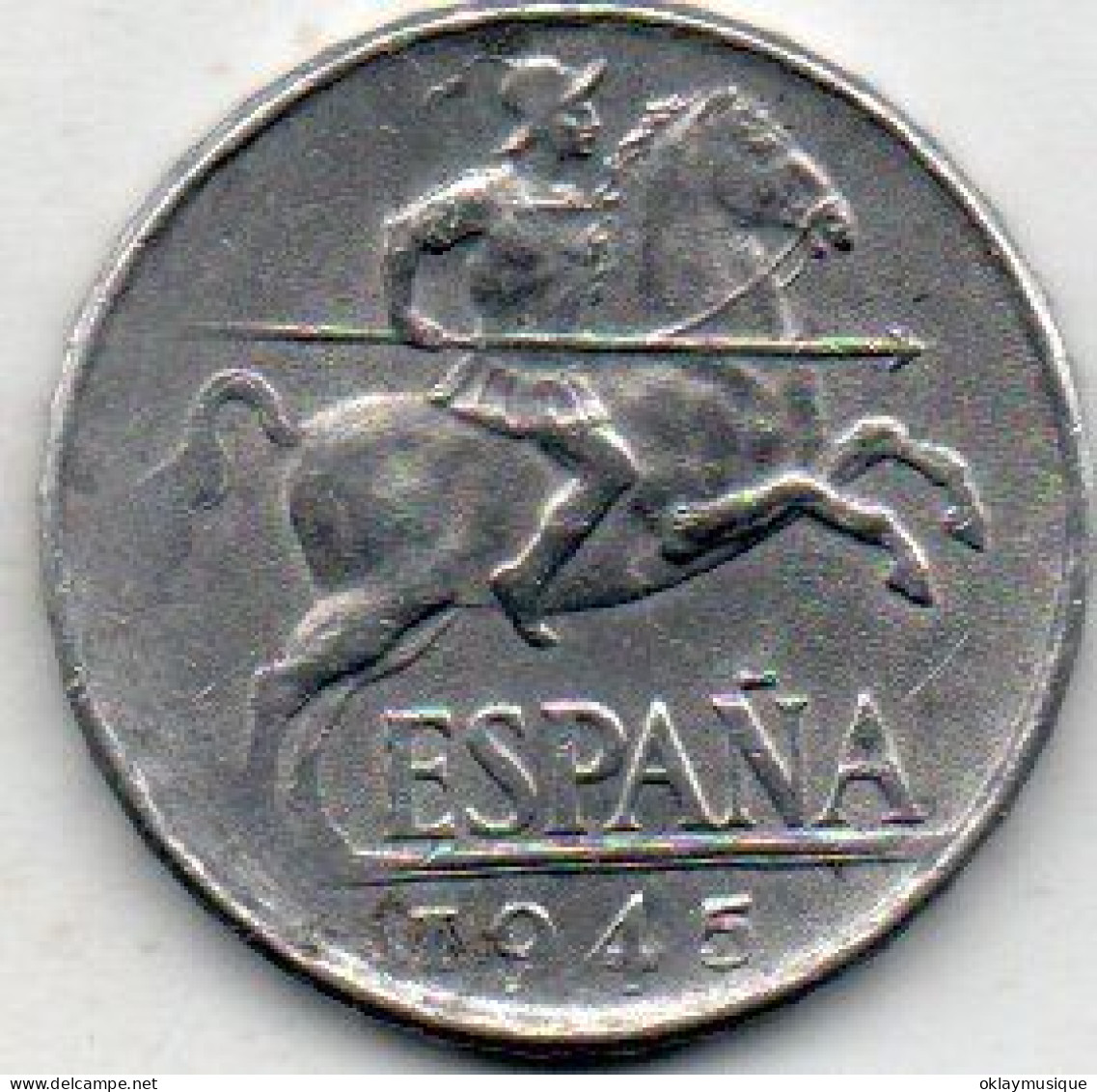 5 Centimos 1945 - 5 Centesimi