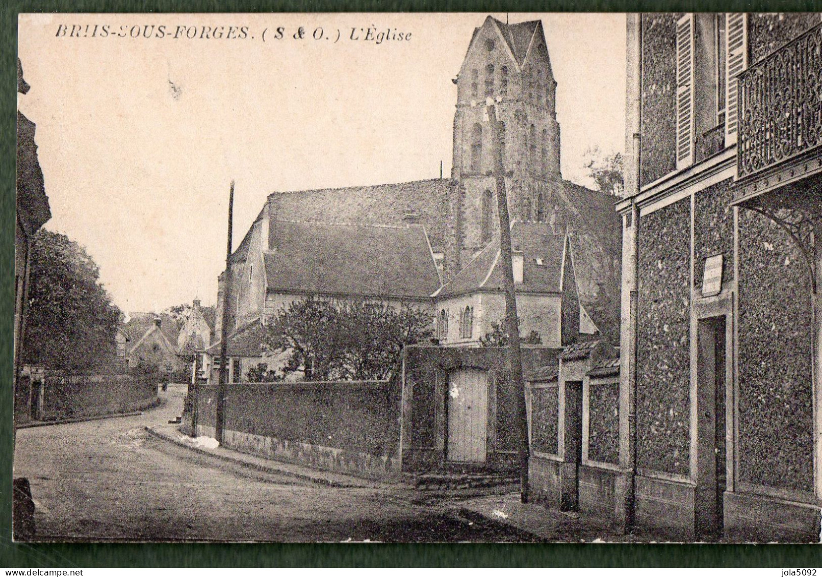 91 - BRIIS-SOUS-FORGES - L'Eglise - Briis-sous-Forges