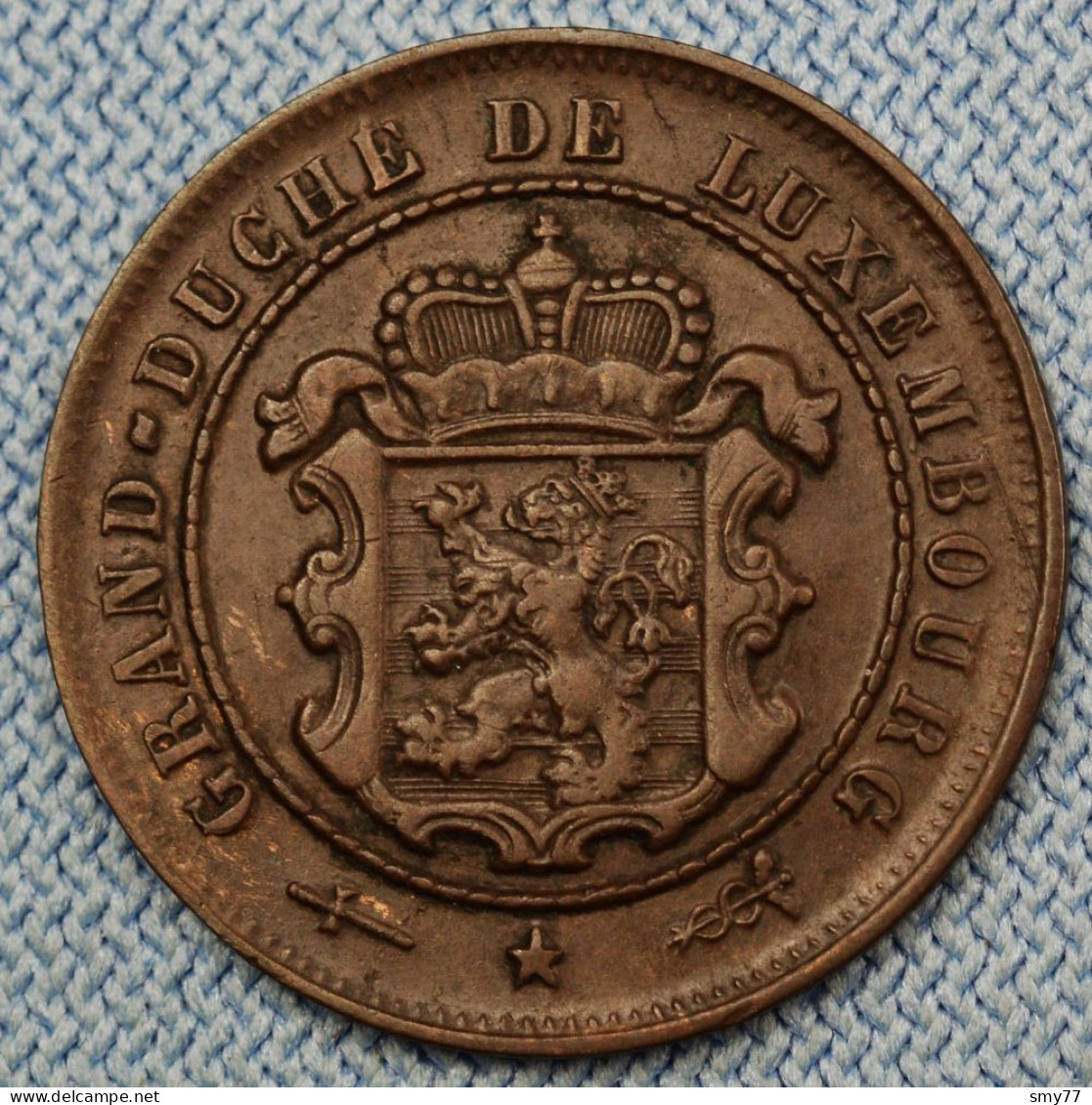 Luxembourg • 2 1/2 Centimes 1901 • Var. BAPTH • Presque SUP / XF  • Luxemburg •  [24-574] - Luxembourg