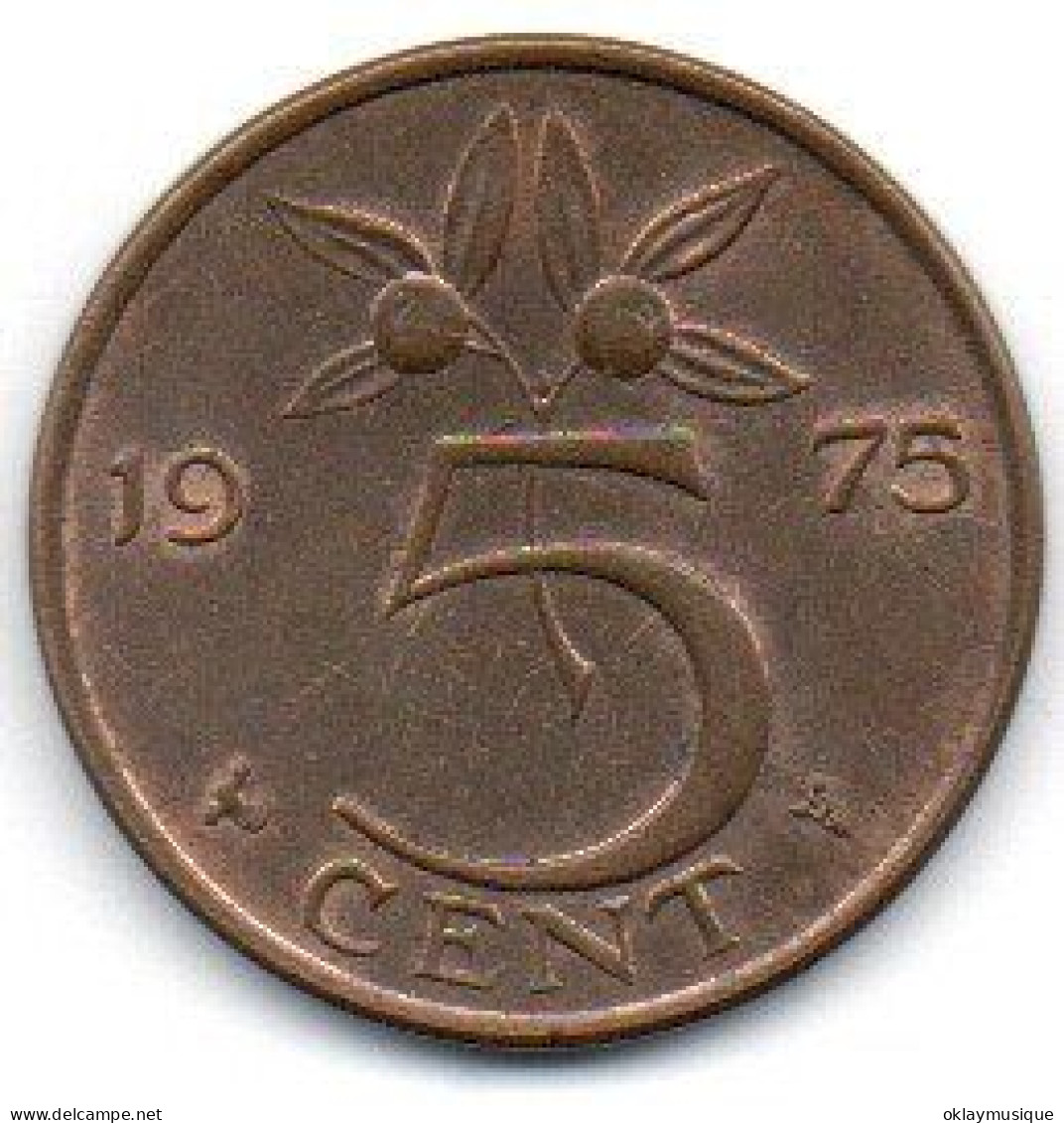 5 Cents 1975 - 1948-1980 : Juliana