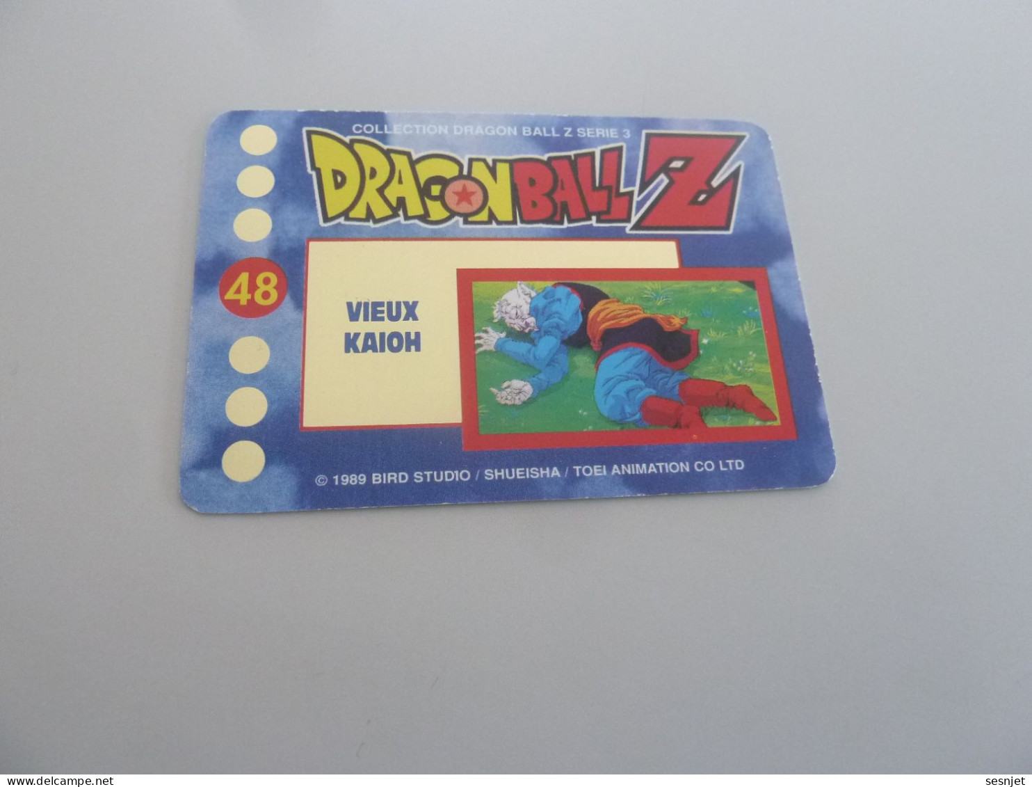 Dragon Ball Z - Série 3 - N° 48 - Vieux Kaioh - Editions Bird Studio -  Année 1989 - - Dragonball Z
