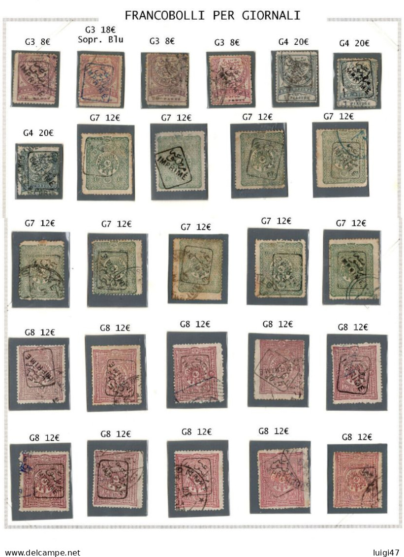 1815 - Impero Ottomano - Francobolli Per Giornali - Used Stamps