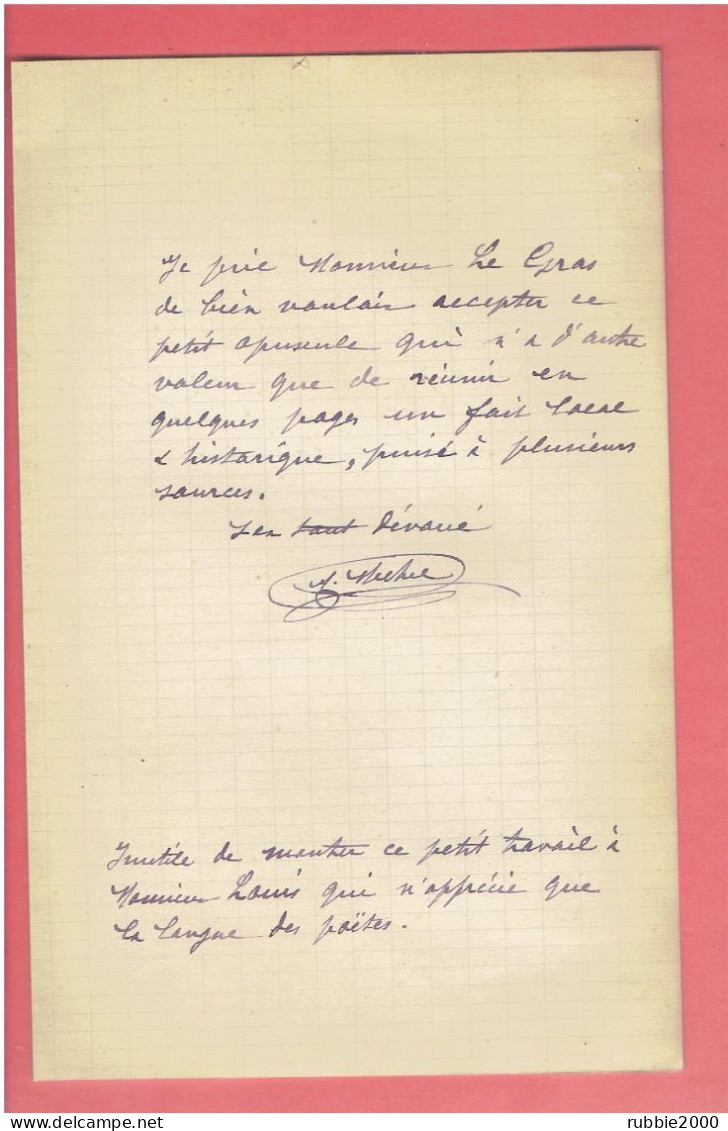 Napoléon Ier Dans Le Calvados: Sa Réception à Bayeux Et à Isigny, Le 26 Mai 1811 AVEC LETTRE AUTOGRAPHE DE L AUTEUR - Normandie