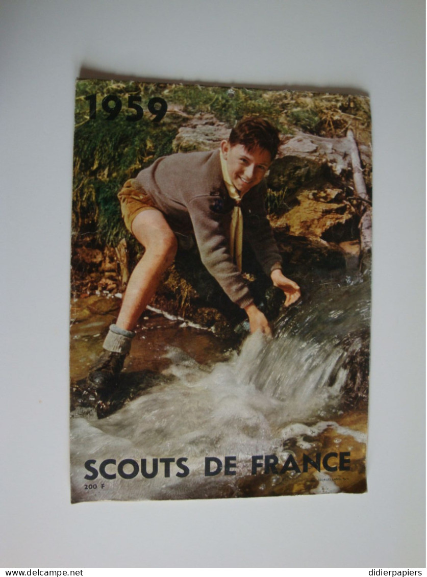 Scouts De France Calendrier 1959 Complet - Scoutismo