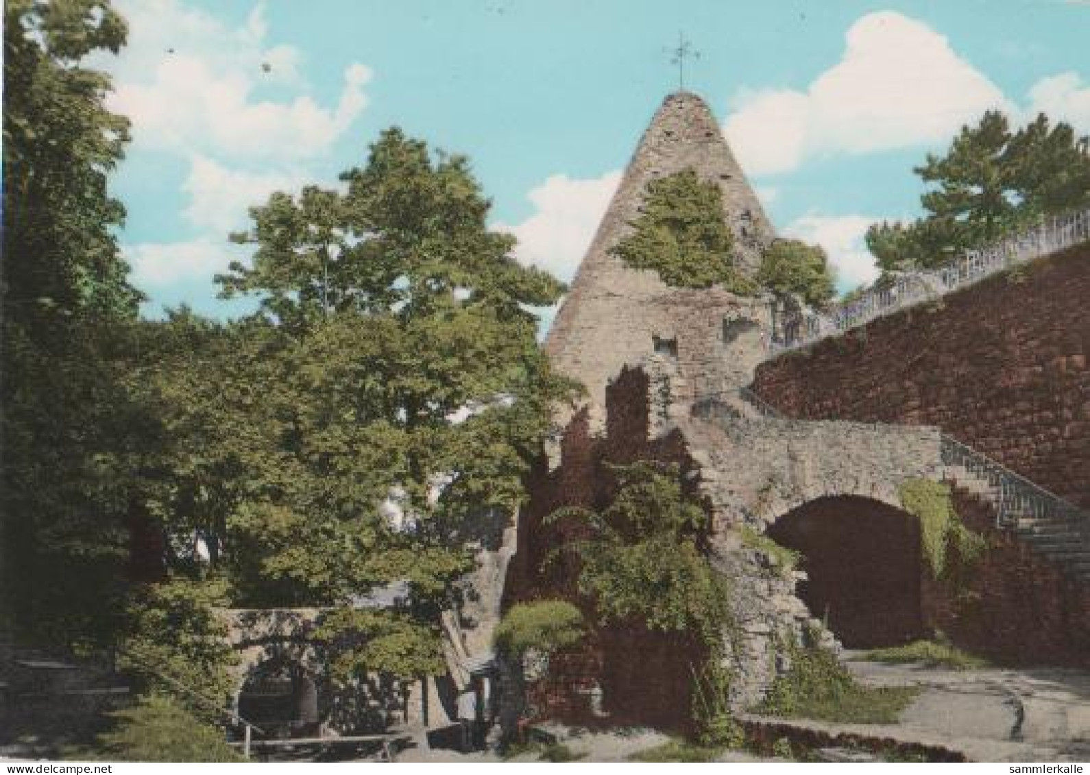 17954 - Lindenfels - Im Burghof - Ca. 1975 - Heppenheim