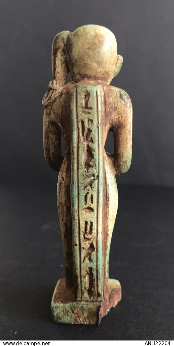 Statuette Dieu Khonsu, Égypte Ancienne, 664-332 BC - Archeologia
