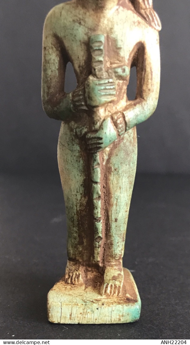 Statuette Dieu Khonsu, Égypte ancienne, 664-332 BC