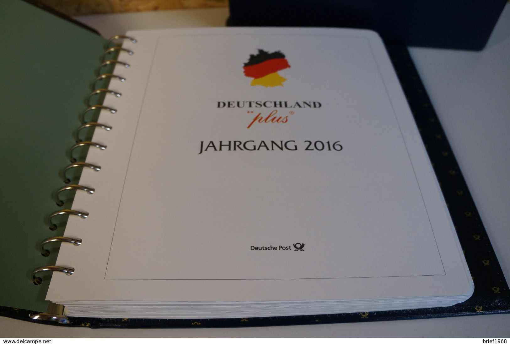 Dt. Post Deutschland Plus 2016-2018 Falzlos Inkl. Binder + Schuber (27633) - Raccoglitori Con Fogli D'album