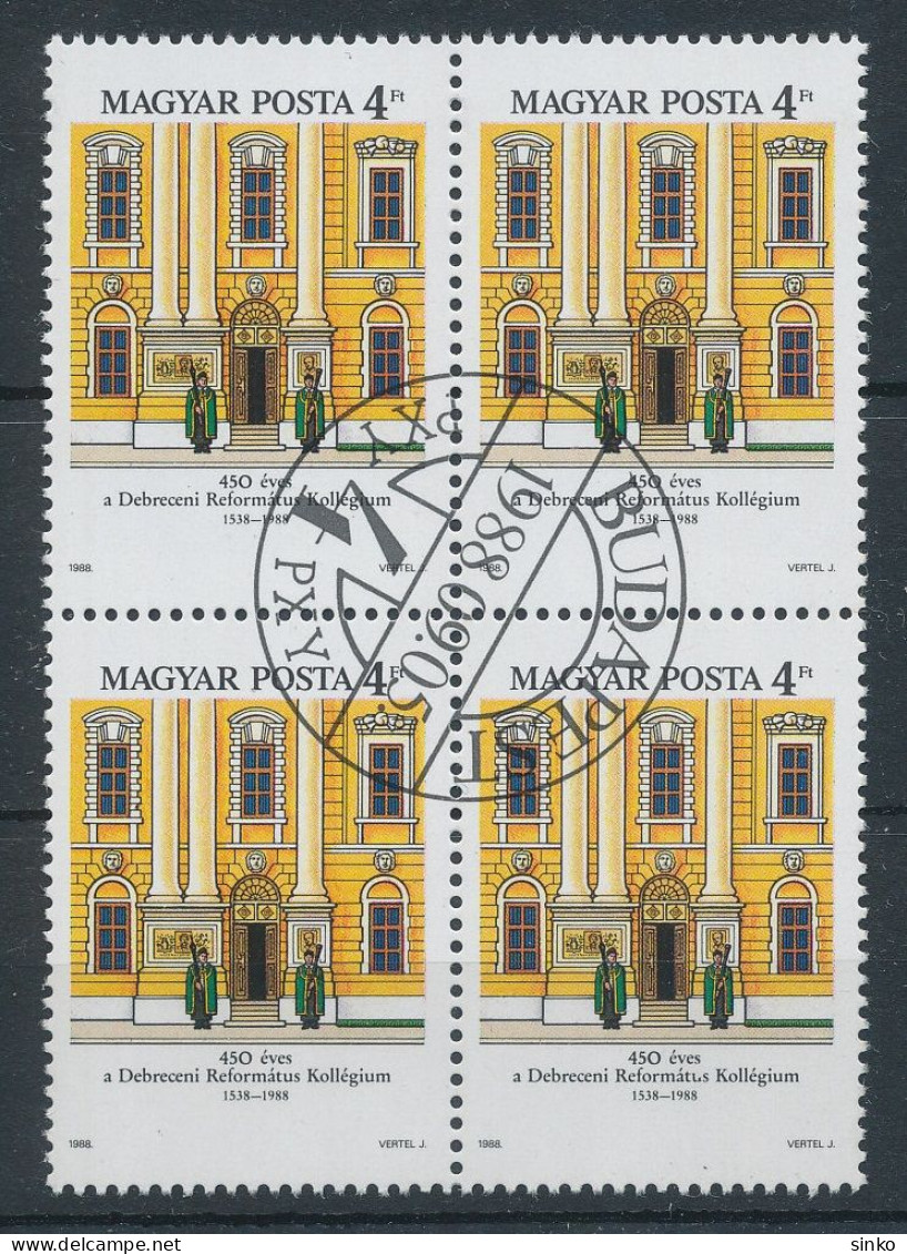 1988. 450 Years Of The Debrecen Reformed College - Misprint - Variedades Y Curiosidades