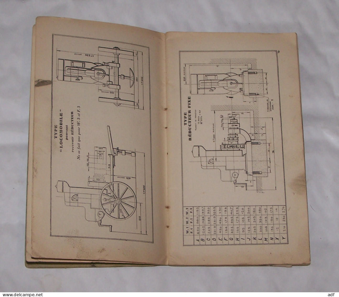 RECUEIL TECHNIQUE " BERNARD MOTEURS " TYPES W. 1, W. 2, W. 3, " C.L. " CONORD TYPES F. 1, F.2, F.3 - Bricolage / Técnico