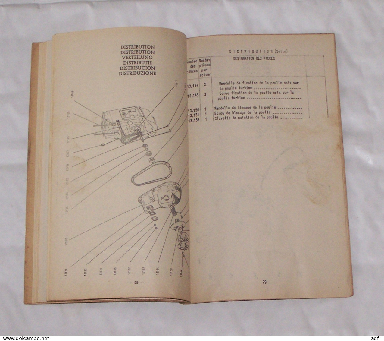 MANUEL POUR L'USAGE ET L'ENTRETIEN DES " BERNARD MOTEURS " TYPE W. 13 - Bricolage / Técnico