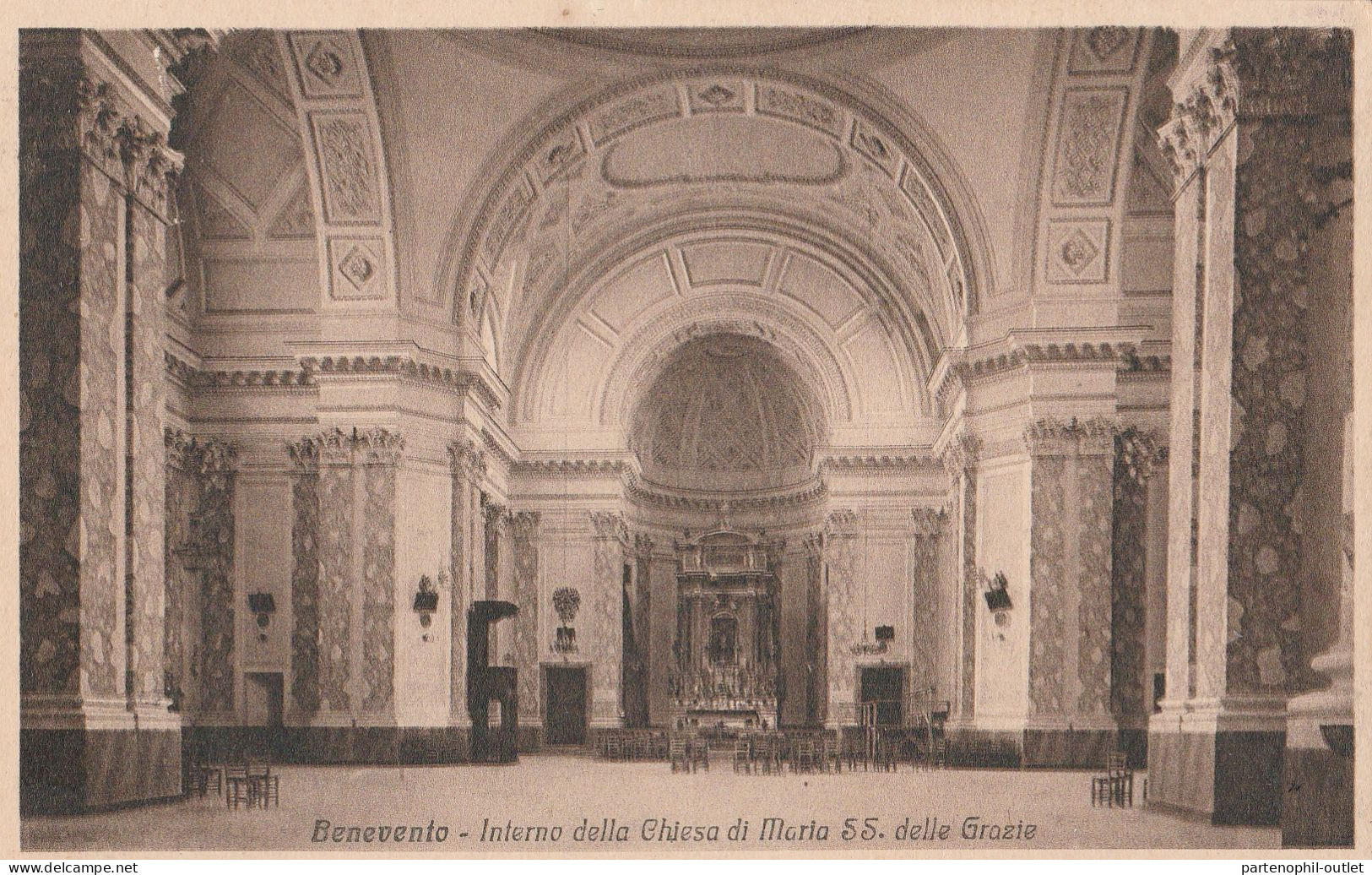 Cartolina - Postcard / Non Viaggiata /  Benevento - Interno Chiesa Di Maria SS Delle Grazie - Benevento