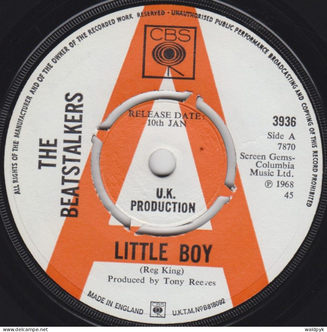 THE BEATSTALKERS - Little Boy (Promo) - Altri - Inglese