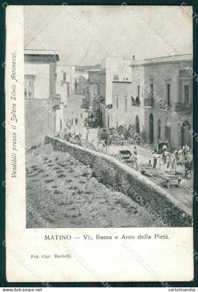 Lecce Matino PIEGA Cartolina XB3601 - Lecce