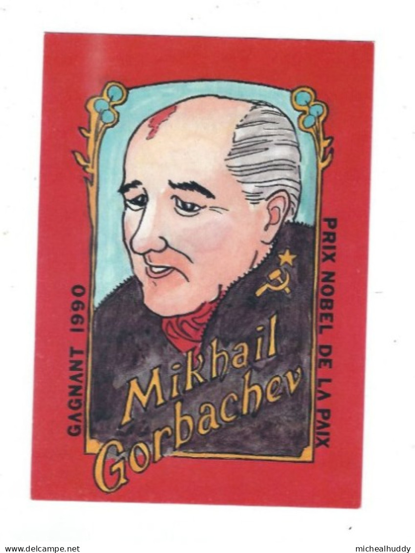 POSTCARD FRENCH LIMITED EDITION   MIKHAIL GORBACHOV - Contemporain (à Partir De 1950)