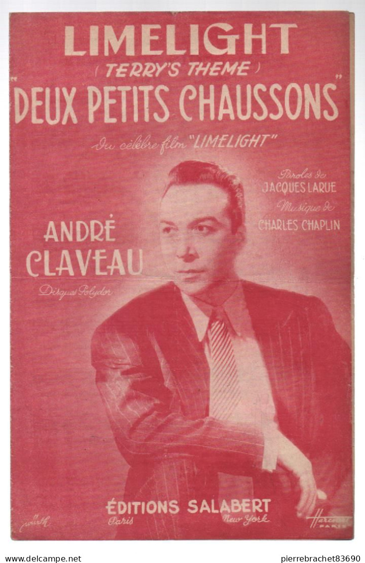 Limelight. Deux Petits Chaussons. André Claveau - Libri Di Canti