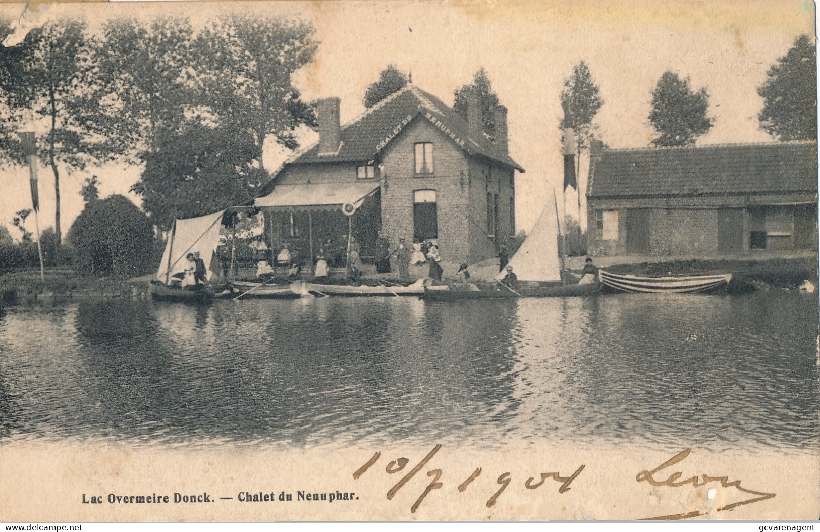 LAC OVERMEIRE DONCK   CHALET DU NENUPHAR         ZIE AFBEELDINGEN - Berlare