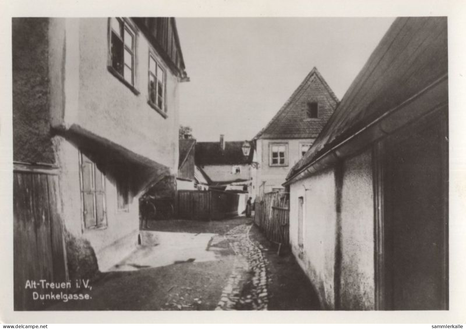 126985 - Treuen - Alt-Treuen, Dunkelgasse - Plauen