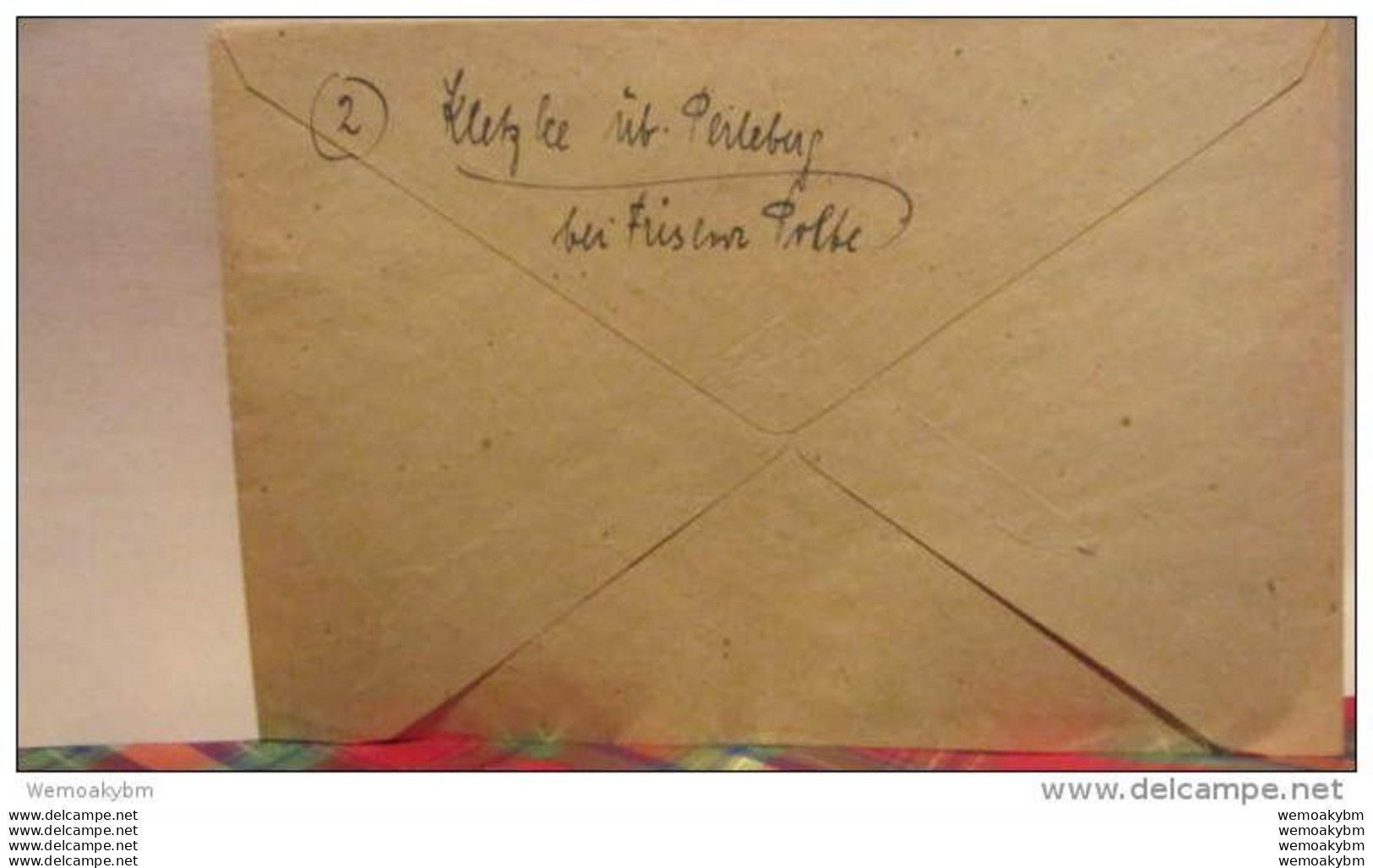OPD: Fern-Brief 5 Pf OPD Dresden Ziffern Gez. Grün In MeF Aus Plauen Vom 5.1.46 Mit 3 Pf überfrankiert Knr: 57(3) - Covers & Documents