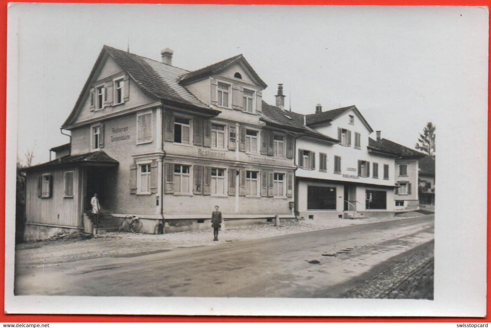 FLAWIL Restaurant Tannenbaum, Möbelhandlung J. Widmer - Flawil