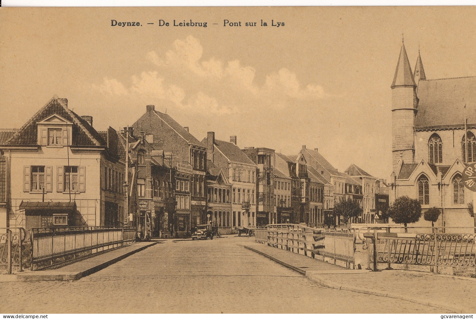 DEINZE   DE LEIEBRUG  PONT SUR LA LYS        ZIE AFBEELDINGEN - Deinze