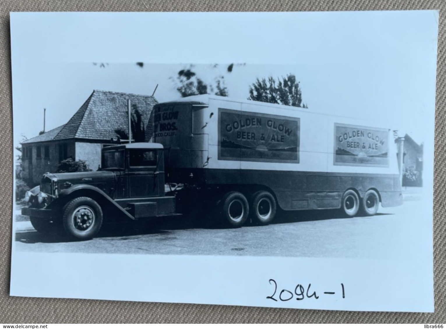 STERLING Trucks (1940's ) - 15 X 10 Cm. (REPRO PHOTO ! Zie Beschrijving, Voir Description, See Description) ! - Auto's