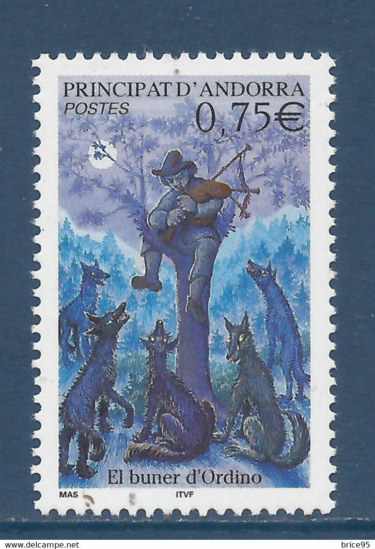 Andorre Français - YT N° 589 ** - Neuf Sans Charnière - 2003 - Nuevos