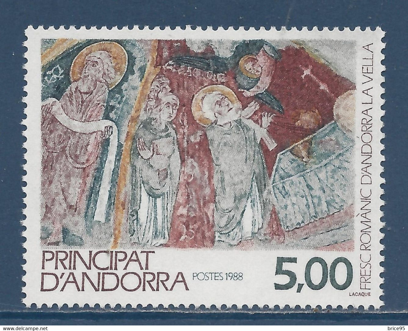 Andorre Français - YT N° 375 ** - Neuf Sans Charnière - 1988 - Unused Stamps